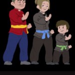 pratiquants wing chun kung fu